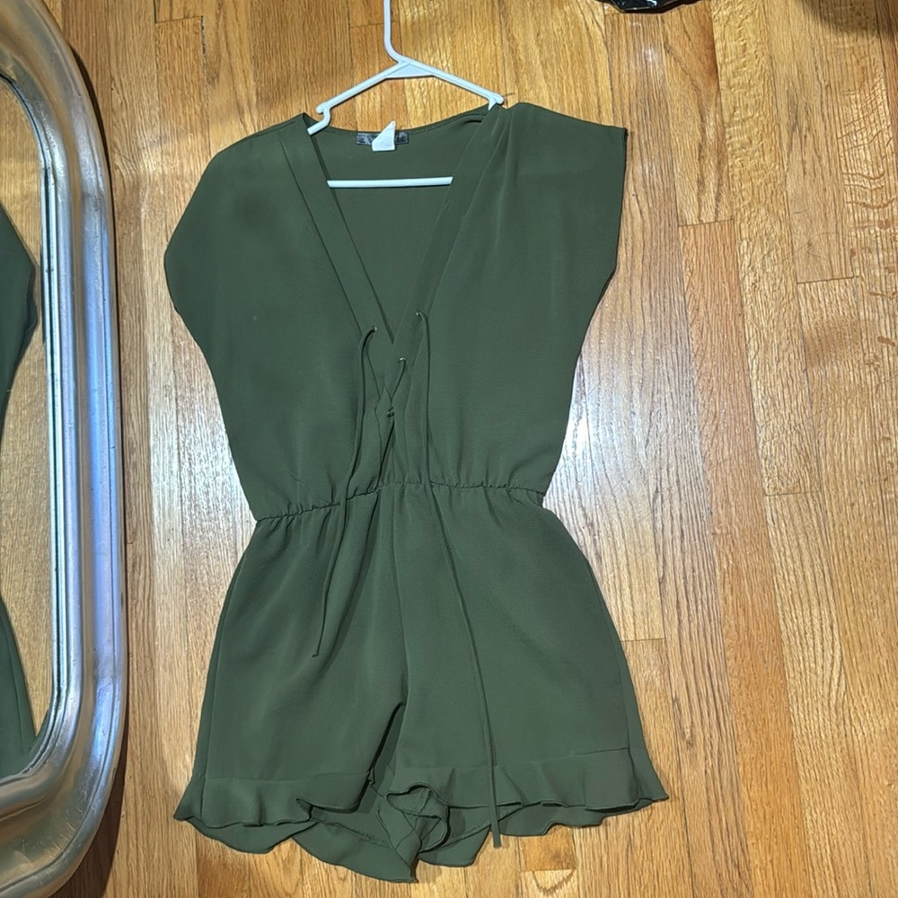 Green romper